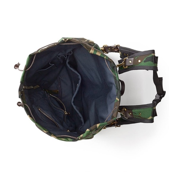 Filson Duffle Camo Green and Black Backpack (Brand New) Sold out everywhere! - Picture 2 of 4